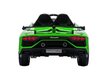 Elektrinis sportinis automobilis Lamborghini Aventador, žalias kaina ir informacija | Elektromobiliai vaikams | pigu.lt