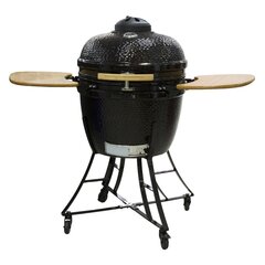 Keraminė kepsninė Kamado Nordgarden 26" 66 cm, juoda kaina ir informacija | Kamado Nordgarden Sportas, laisvalaikis, turizmas | pigu.lt