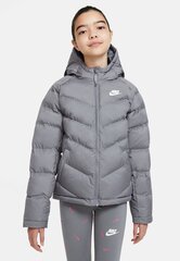 Nike детская зимняя куртка NSW SYNTHETIC FILL, серый 907161740 цена и информация | Куртки для мальчиков | pigu.lt