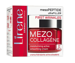 LIRENE Mezo Collagene Укрепляющий дневной крем SPF10 40+ 50 мл цена и информация | Кремы для лица | pigu.lt