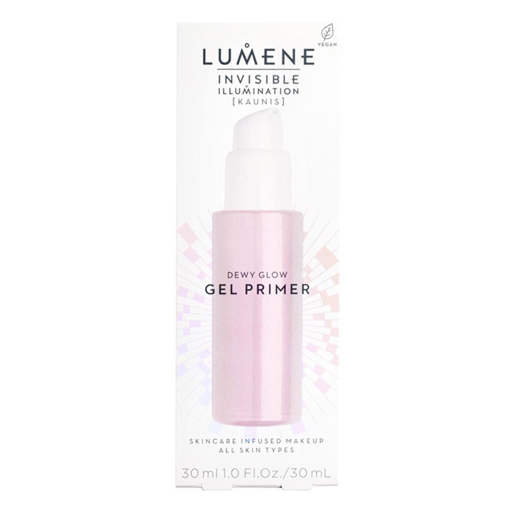 Gelinė makiažo bazė Lumene Invisible Illumination Dewy Glow, 30 ml kaina ir informacija | Makiažo pagrindai, pudros | pigu.lt