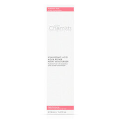 Naktinis kremas Skin Chemists Hyaluronic Acid Aqua Repair, 50 ml kaina ir informacija | Skin Chemists Kvepalai, kosmetika | pigu.lt