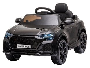 Электрический внедорожник Audi RS Q8, черный цена и информация | Электромобили для детей | pigu.lt