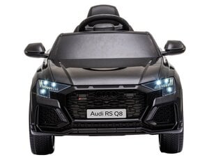 Elektrinis visureigis Audi RS Q8, juodas kaina ir informacija | Elektromobiliai vaikams | pigu.lt