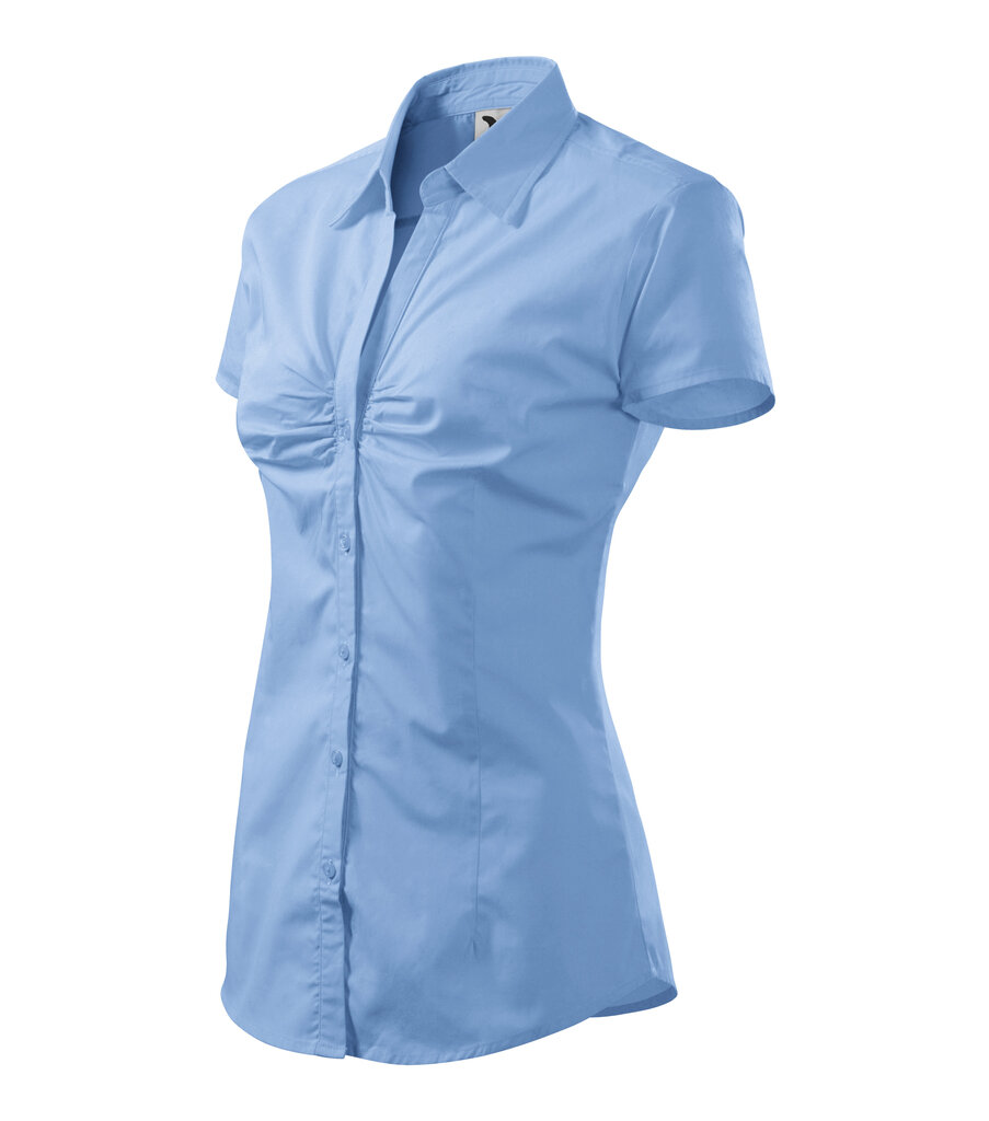 Marškiniai moterims Adler Chic, mėlyni kaina ir informacija | Palaidinės, marškiniai moterims | pigu.lt