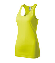 Marškinėliai moterims Malfini Racer, geltoni kaina ir informacija | Marškinėliai moterims | pigu.lt