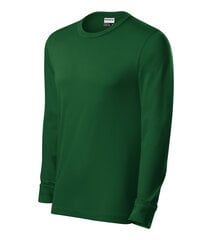 Marškinėliai unisex Malfini Resist LS R05, tamsiai žali kaina ir informacija | Vyriški marškinėliai | pigu.lt