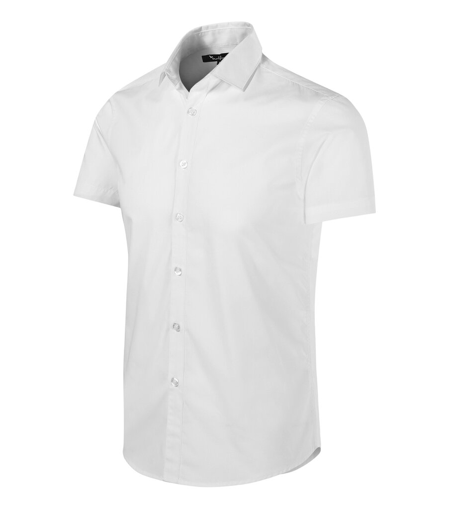 Marškiniai vyrams Malfini Flash, balti kaina ir informacija | Vyriški marškiniai | pigu.lt