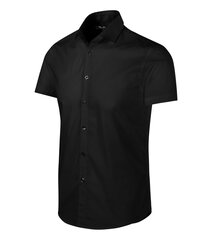 Marškiniai vyrams Malfini Flash, juodi kaina ir informacija | Vyriški marškiniai | pigu.lt