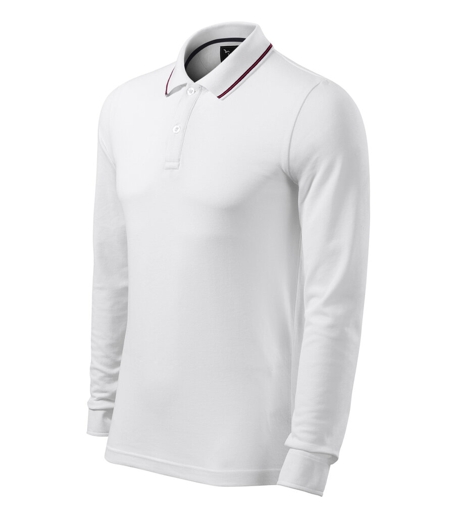 „Contrast Stripe LS Polo“ marškinėliai vyrams цена и информация | Vyriški marškiniai | pigu.lt
