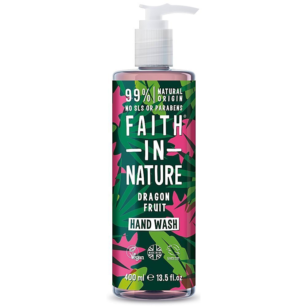 Skystas rankų muilas Faith in Nature Dragon Fruit, 400 ml цена и информация | Muilai | pigu.lt