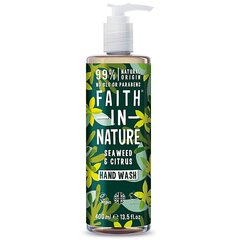 Skystas muilas Faith in Nature Seaweed & Citrus 400 ml kaina ir informacija | Muilai | pigu.lt