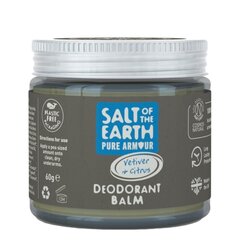 Натуральный крем-дезодорант Salt of the Earth Pure Armor для мужчин, 60 г цена и информация | Дезодоранты | pigu.lt