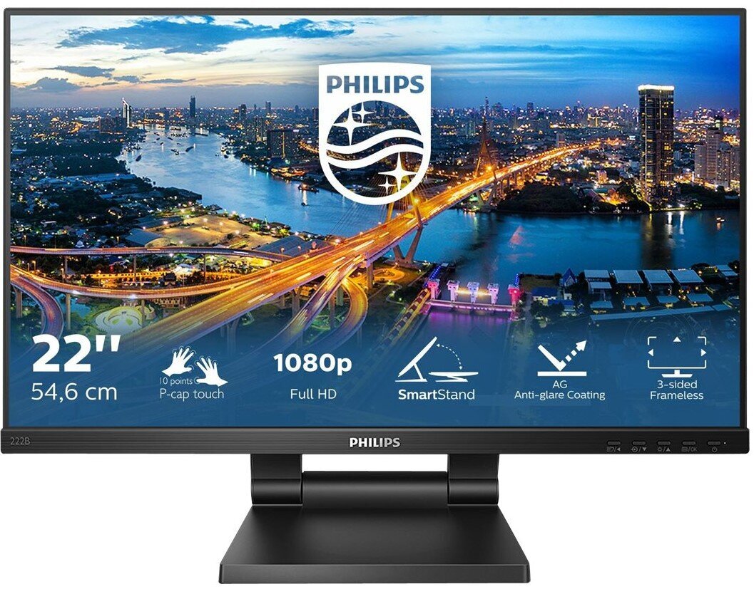 Philips 222B1TC/00 цена и информация | Monitoriai | pigu.lt