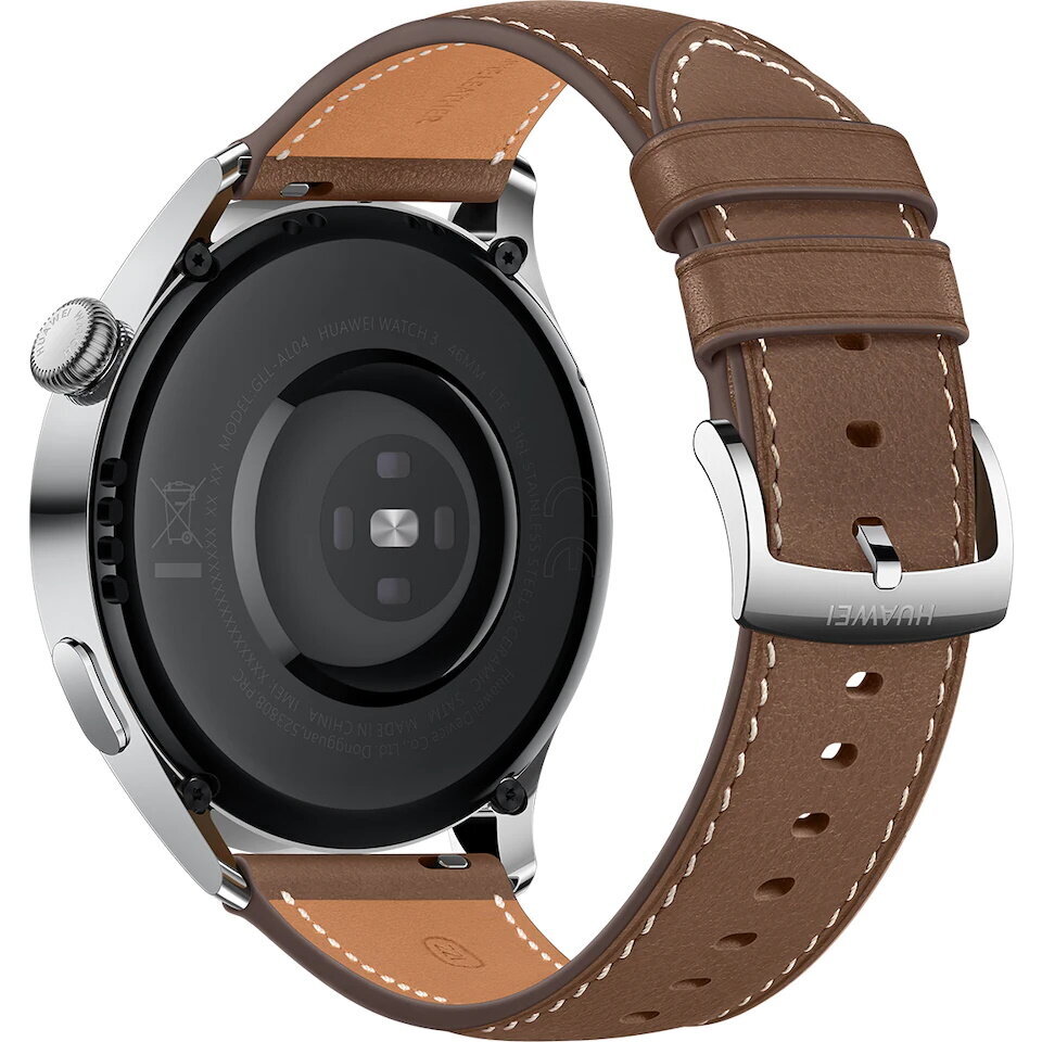 Huawei Watch 3 Classic Cocoa Brown Leather kaina ir informacija | Išmanieji laikrodžiai (smartwatch) | pigu.lt