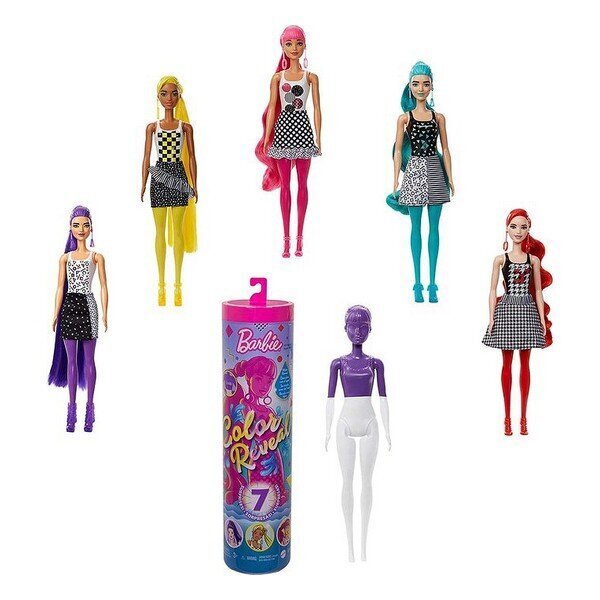 Lėlė Mattel Barbie Color Reveal Paplūdimys, 3 m.+ kaina ir informacija | Žaislai mergaitėms | pigu.lt