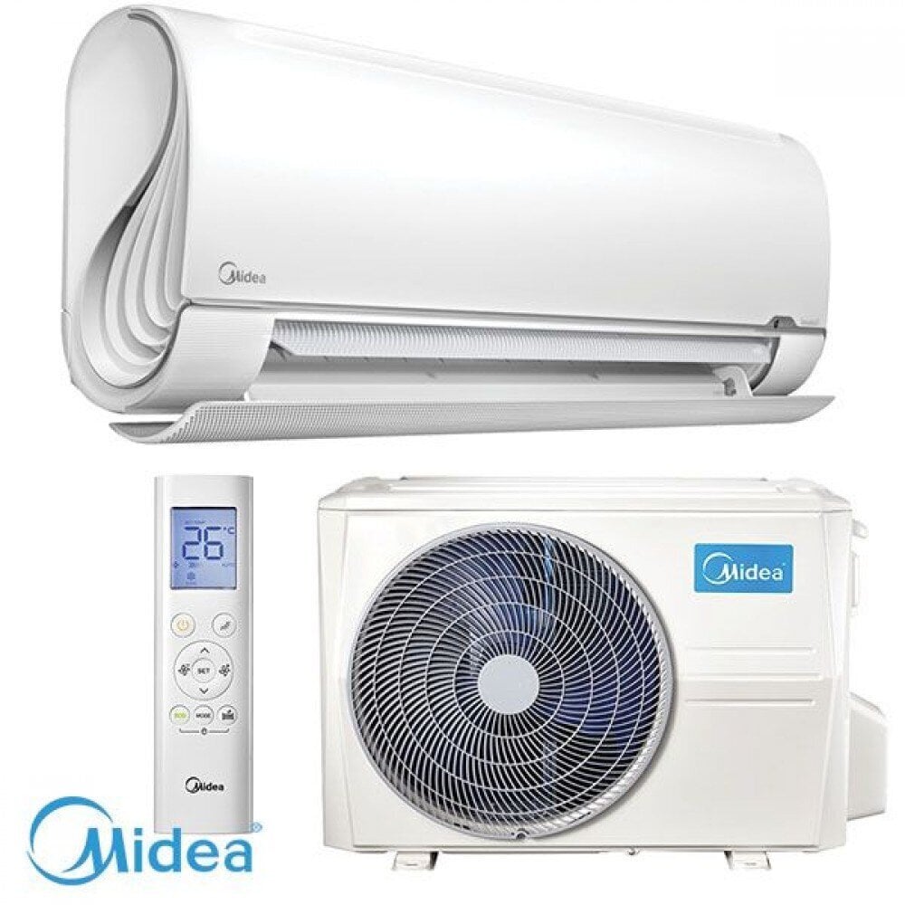 Oro šilumos siurblys Midea BreezeleSS+ 09 WiFi -25 °C kaina ir informacija | Kondicionieriai, šilumos siurbliai, rekuperatoriai | pigu.lt