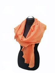 Льняной шарф, оранжевый цена и информация | Шарф женский | pigu.lt