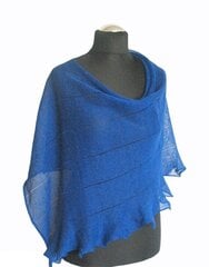 Lininis apsiaustas pončo kaina ir informacija | Megztiniai moterims | pigu.lt