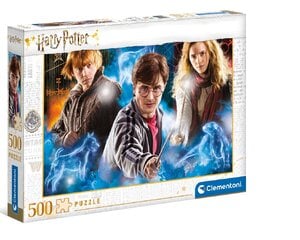 Пазл Clementoni Harry Potter (Гарри Поттер), 35082, 500 деталей, 8 лет + цена и информация | Пазлы | pigu.lt