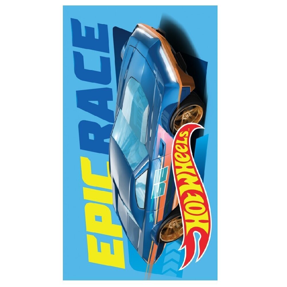 Vaikiškas rankšluostis Hot Wheels, 30x50 cm kaina ir informacija | Rankšluosčiai | pigu.lt