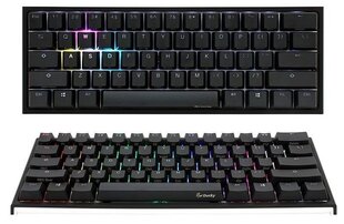 Ducky One 2 Mini RGB Black US Cherry MX Red Switches MX- RGB-LEDsUS kaina ir informacija | Klaviatūros | pigu.lt