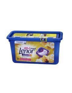 Lenor Allin1 kapsulė Golden Orchidee Color, 35 vnt. цена и информация | Skalbimo priemonės | pigu.lt