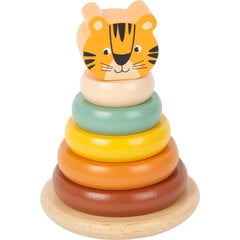 Сборная пирамида Тигр Small foot цена и информация | Игрушки для малышей | pigu.lt