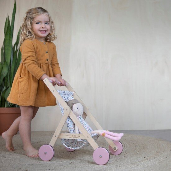 Lėlių vežimėlis Little Dutch kaina ir informacija | Žaislai kūdikiams | pigu.lt