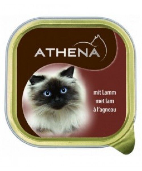 Athena kačių konservai su ėriena 100g 20vnt. pakuotė цена и информация | Konservai katėms | pigu.lt