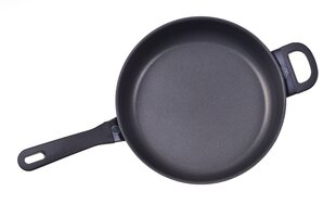 Сковорода Ballarini Avola Sauté с 2 ручками и крышкой, титан, 5002-914-0, 28 см цена и информация | Cковородки | pigu.lt