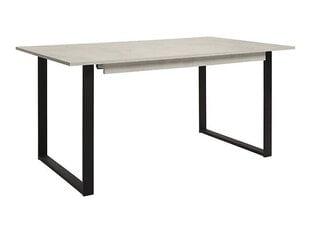 Išskleidžiamas stalas BRW Vario Fusion 140 NMPK, šviesiai pilkas/juodas kaina ir informacija | Virtuvės ir valgomojo stalai, staliukai | pigu.lt