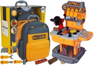 Набор инструментов мастера в рюкзаке Lean Toys School Bag цена и информация | Игрушки для мальчиков | pigu.lt