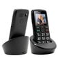 Senjorų telefonas Artfone C1+, Dual SIM Black цена и информация | Mobilieji telefonai | pigu.lt