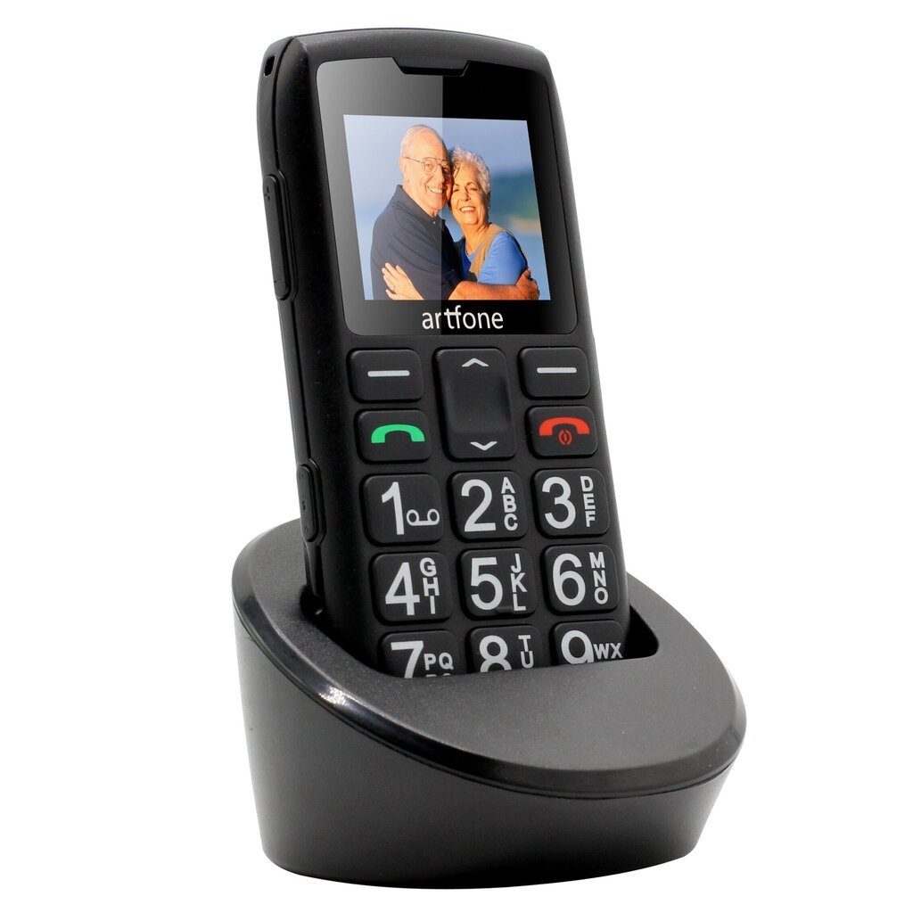 Sponge Artfone C1+, Dual SIM Black цена и информация | Mobilieji telefonai | pigu.lt