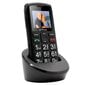 Senjorų telefonas Artfone C1+, Dual SIM Black цена и информация | Mobilieji telefonai | pigu.lt