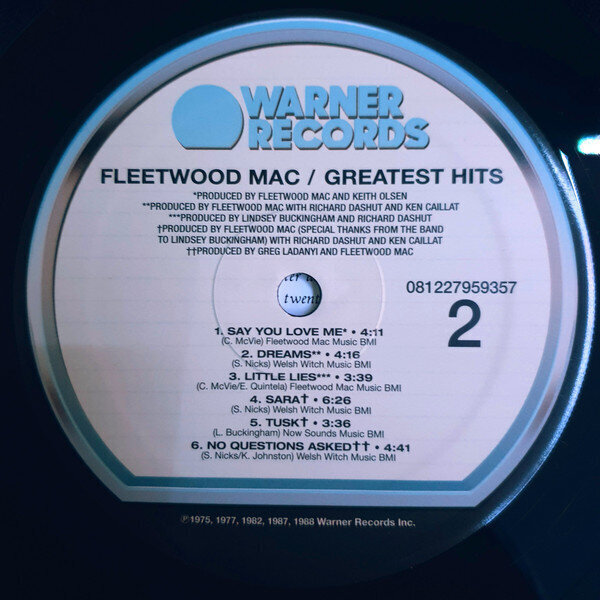 Vinilinė plokštelė Fleetwood Mac Greatest Hits kaina ir informacija | Vinilinės plokštelės, CD, DVD | pigu.lt