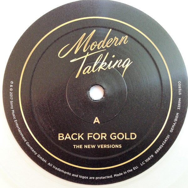 Vinilinė plokštelė Modern Talking „Back For Gold - The New Versions“ kaina ir informacija | Vinilinės plokštelės, CD, DVD | pigu.lt