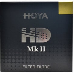 UV filtras Hoya filter UV HD Mk II, 49mm kaina ir informacija | Filtrai objektyvams | pigu.lt