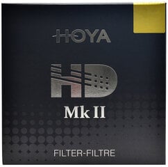 Poliarizuojantis filtras Hoya HD Mk II, 58mm kaina ir informacija | Filtrai objektyvams | pigu.lt