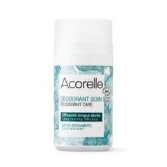 Шариковый дезодорант Acorelle Deo Roll-On Care Lotus Bergamot, 50 мл цена и информация | Дезодоранты | pigu.lt