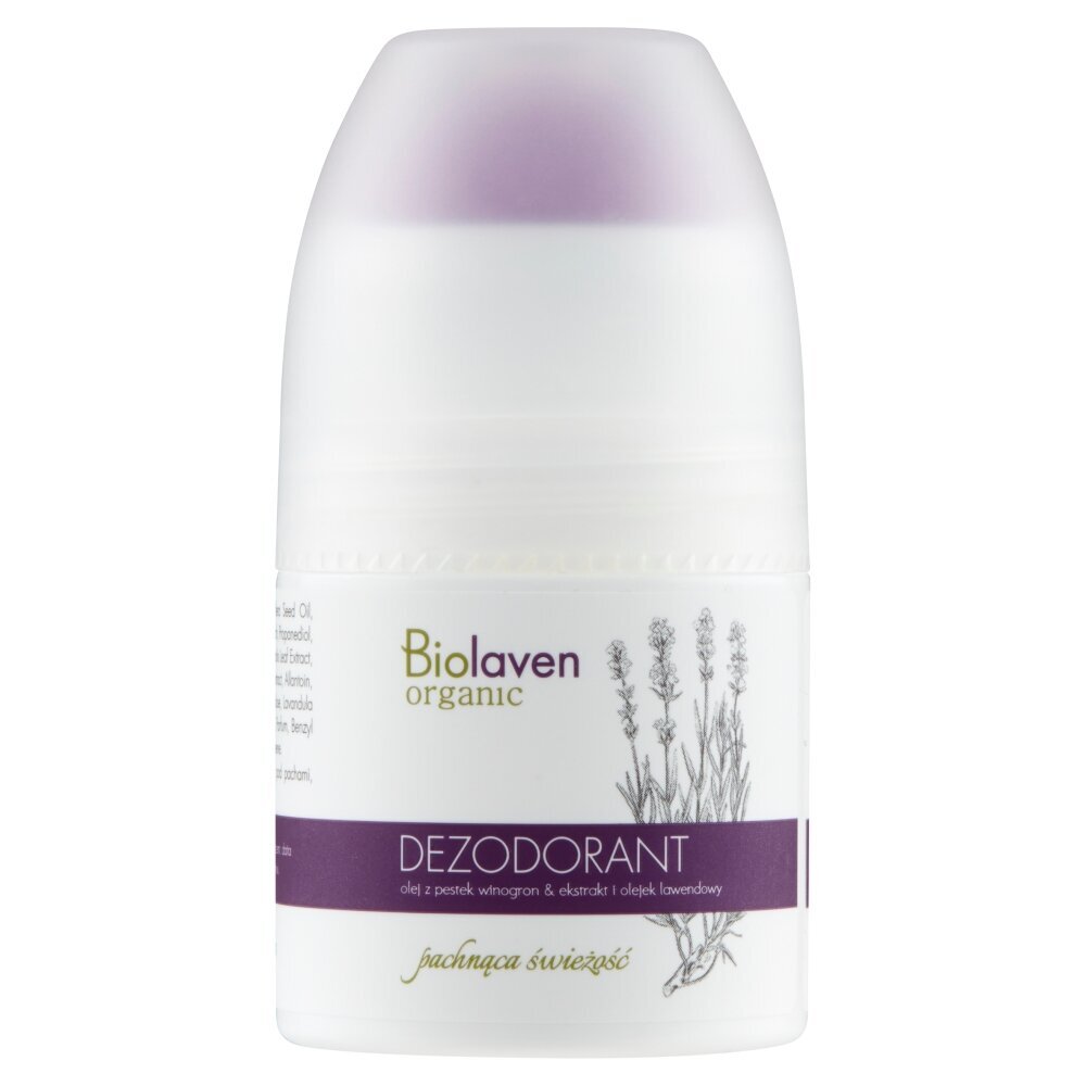 Rutulinis dezodorantas Biolaven, 50ml kaina ir informacija | Dezodorantai | pigu.lt