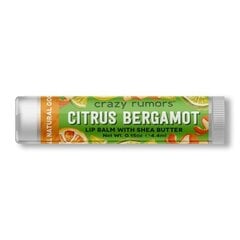 Lūpų balzamas Crazy Rumors Citrus Bergamot, 4,4 ml kaina ir informacija | Lūpų dažai, blizgiai, balzamai, vazelinai | pigu.lt