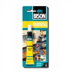 УНИВЕРСАЛЬНЫЙ КОНТАКТНЫЙ КЛЕЙ, Bison UNIVERSAL, 25ml цена и информация | клей | pigu.lt