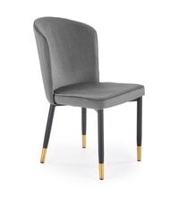 4-ių kėdžių komplektas Halmar K446, pilkas kaina ir informacija | Virtuvės ir valgomojo kėdės | pigu.lt