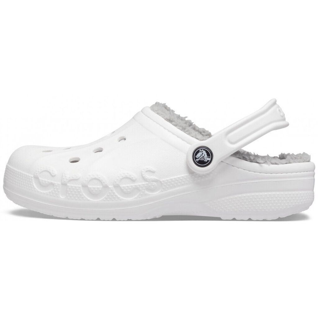 Crocs™ šlepetės vyrams baya lined clog 133742, baltos цена и информация | Vyriškos šlepetės, basutės | pigu.lt