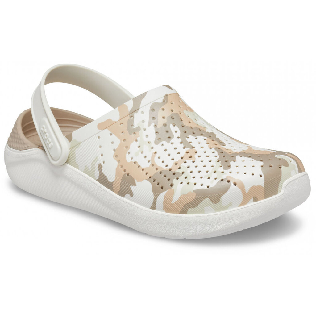 Crocs™ šlepetės moterims literide printed camo clog 133915, įvairių spalvų kaina ir informacija | Šlepetės moterims | pigu.lt