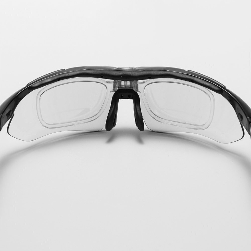 Sportiniai akiniai Wozinsky WSG-B01, juodi kaina ir informacija | Sportiniai akiniai | pigu.lt