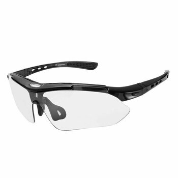 Очки спортивные Wozinsky WSG-B01, черные цена и информация | Спортивные очки | pigu.lt