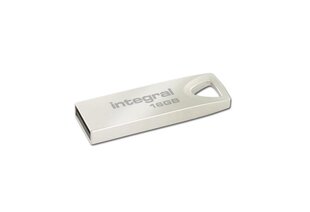 Atmintinė Integral USB 16GB ARC, slim metal kaina ir informacija | integral Kompiuterinė technika | pigu.lt